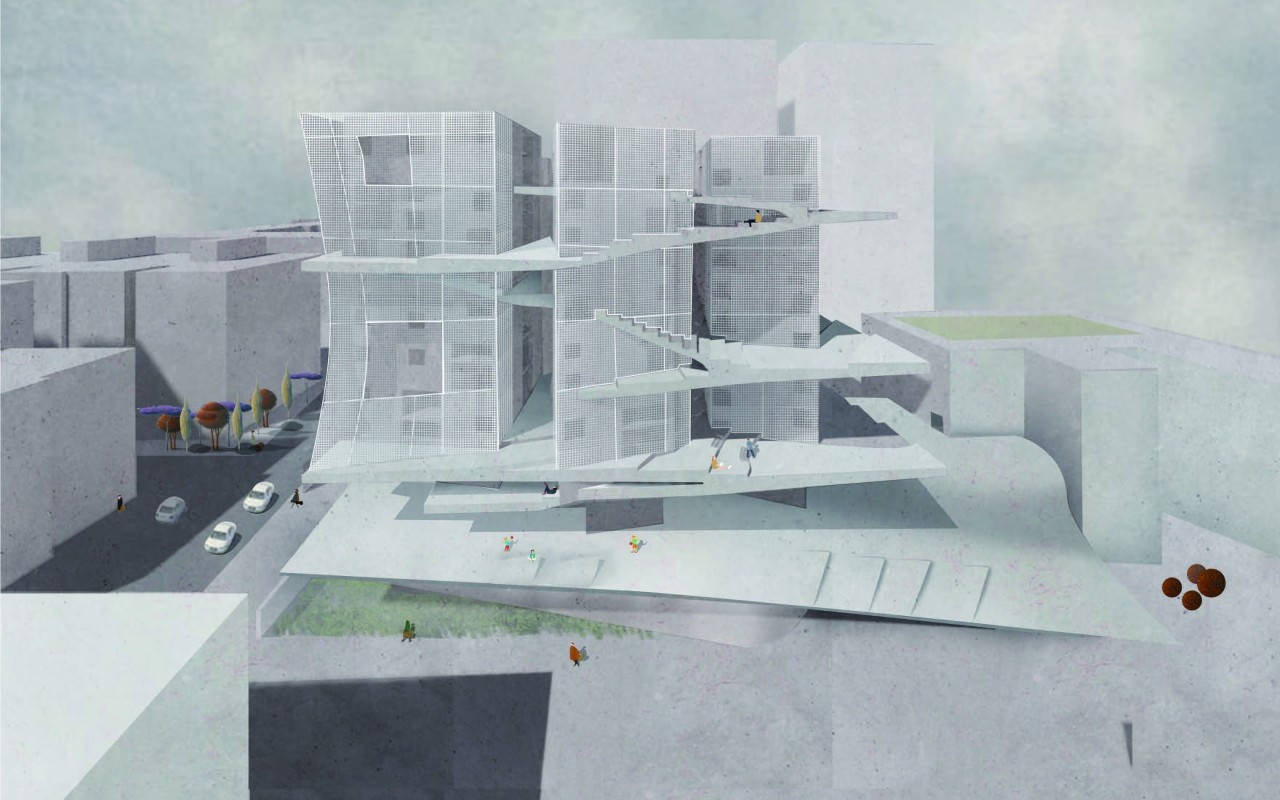 集居式游牧 -後疫情時代內部社群性居住原型