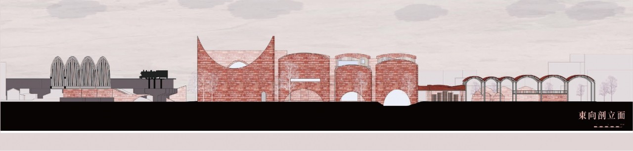 紅磚中少女的舞蹈