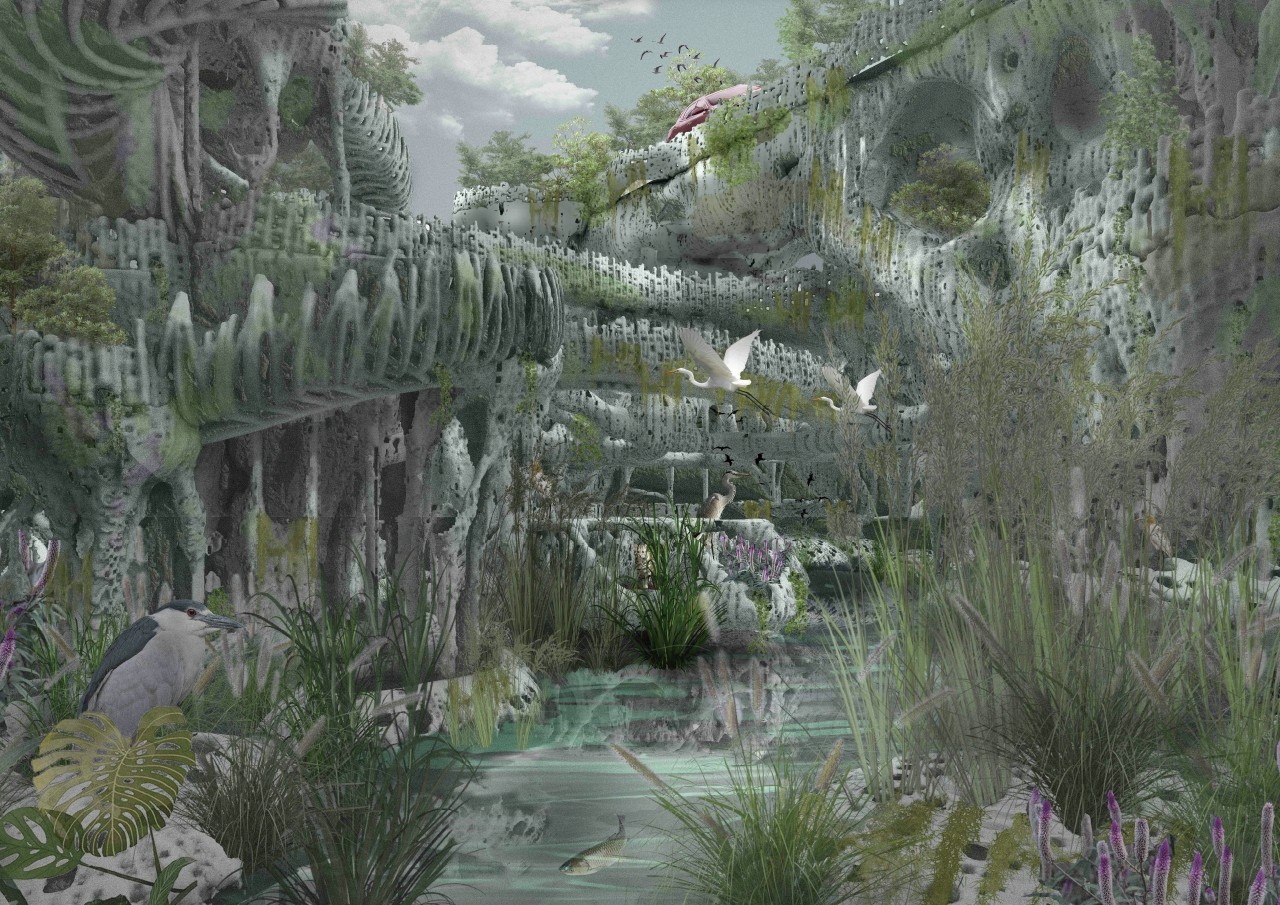 溯源 水道  自然與人為的共構