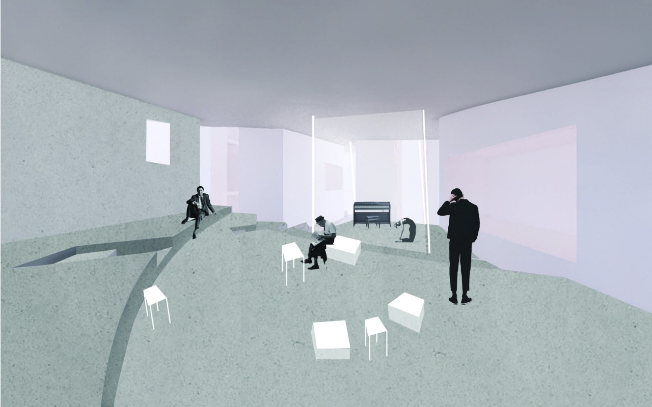 集居式游牧 -後疫情時代內部社群性居住原型