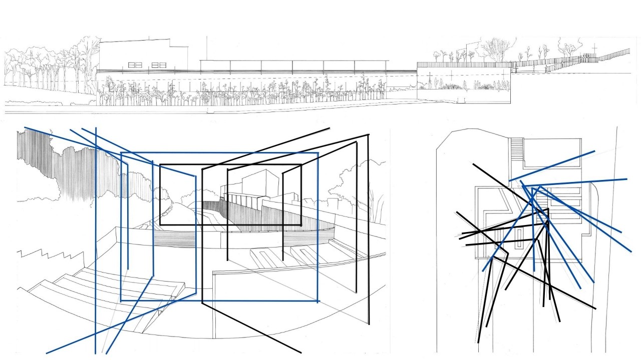 焦點與空間的層退