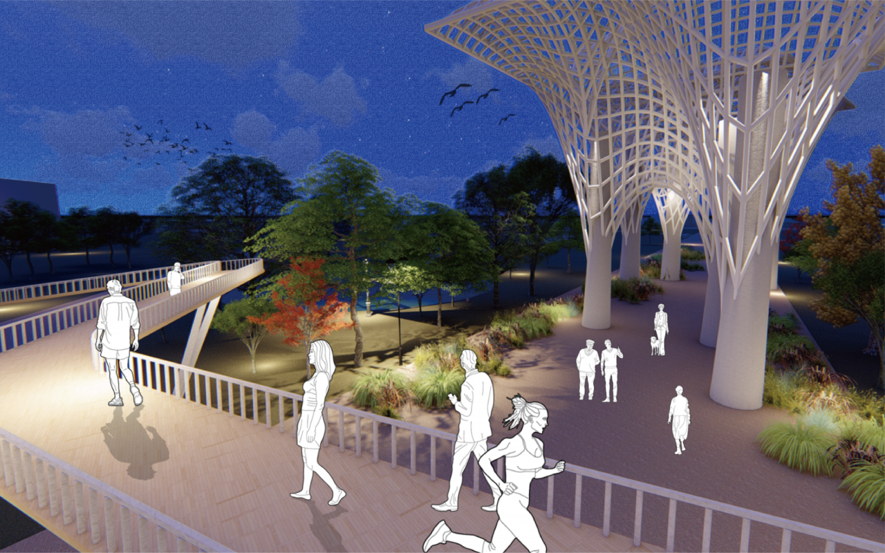 應對氣候變遷下台中港的生態網絡重構與元素設計 — 仿生碳循環機制與未來港灣建築 Reconstructing Ecological Network and Design Element of the Taichung Port to Cop