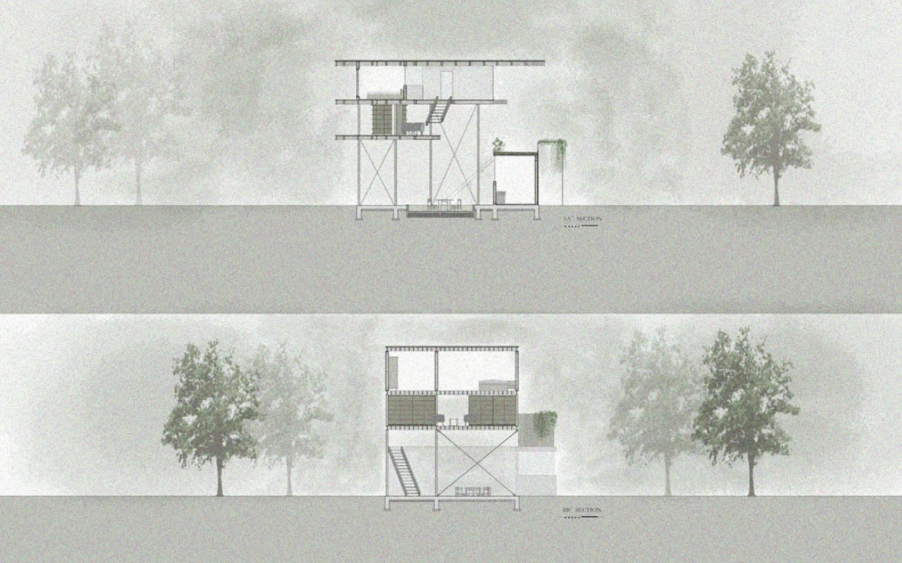 並存-自然與建築的關係