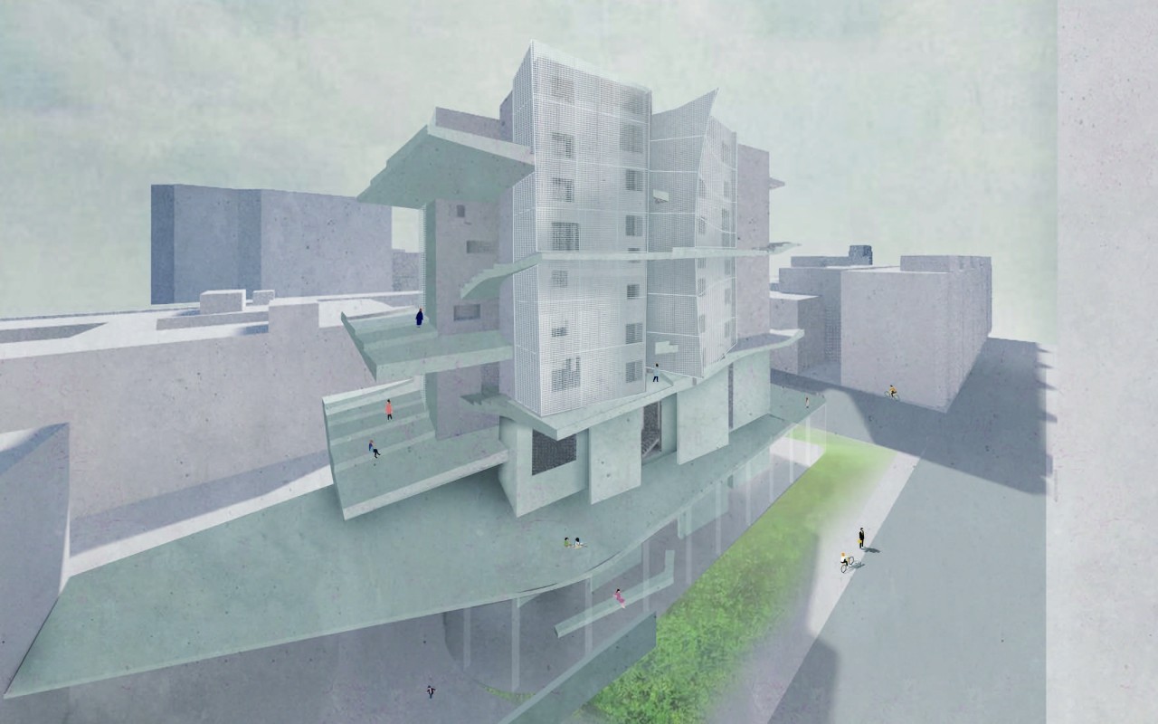 集居式游牧 -後疫情時代內部社群性居住原型