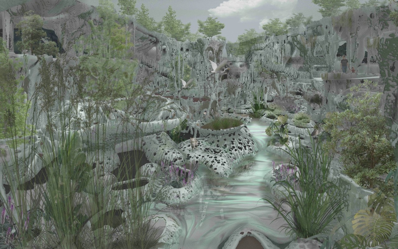 溯源 水道  自然與人為的共構