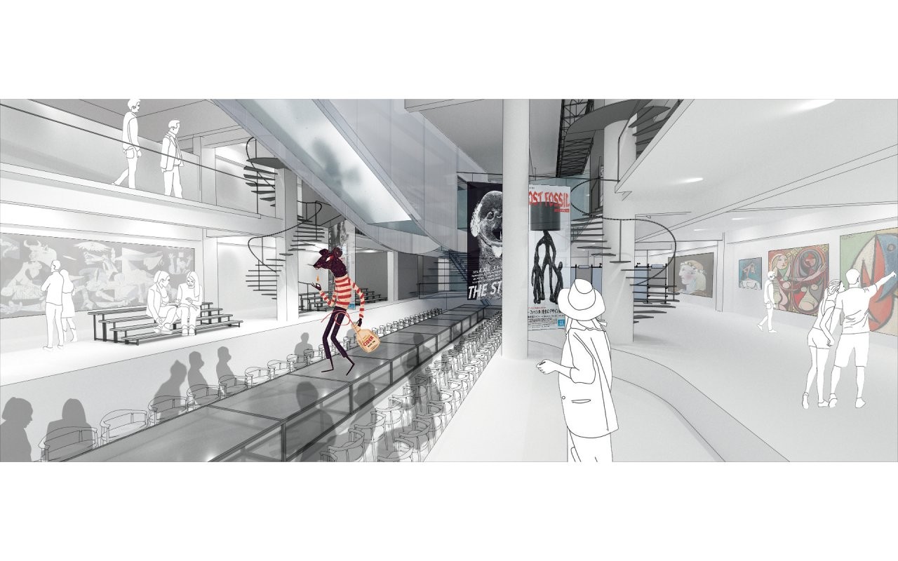 建築的同時性_地上社區和地下舞台