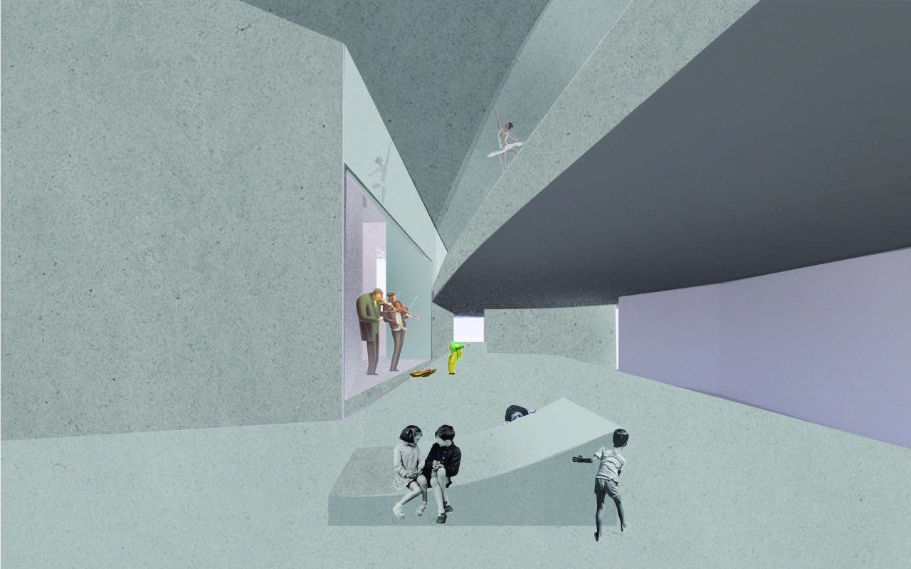 集居式游牧 -後疫情時代內部社群性居住原型