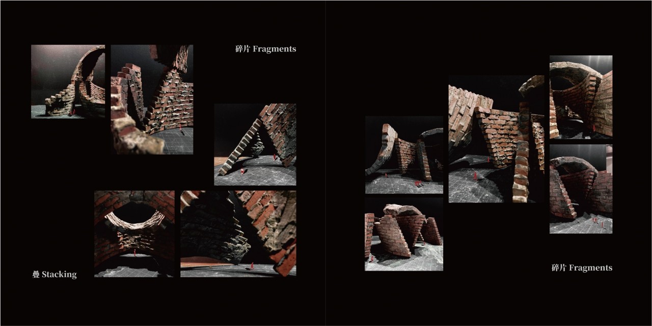 紅磚中少女的舞蹈