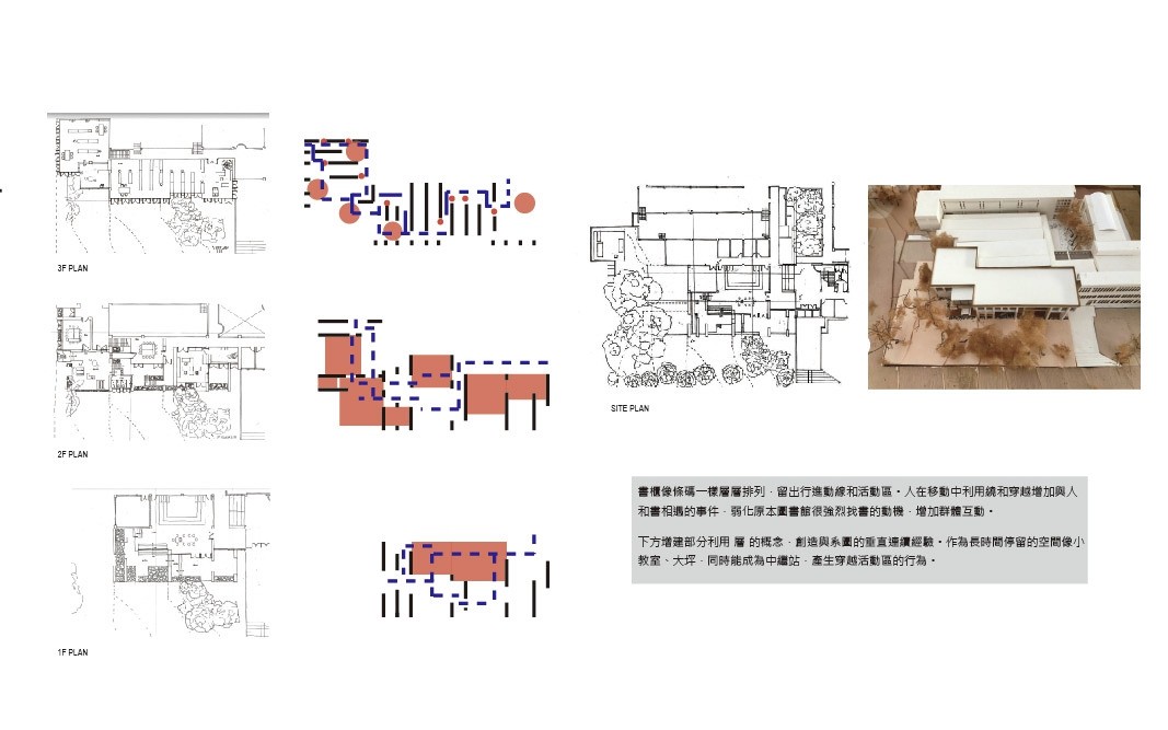 層與格之間-空間認知、穿越與繞 (建築系館語系圖增建)