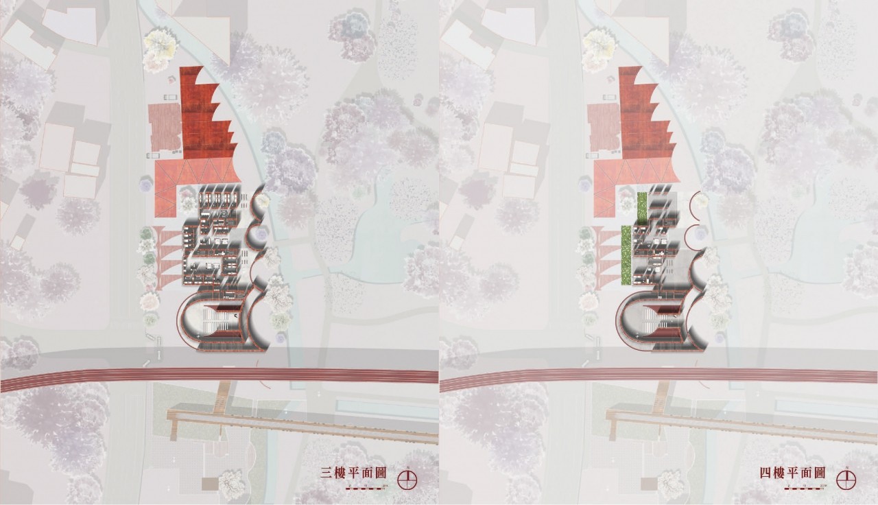 紅磚中少女的舞蹈