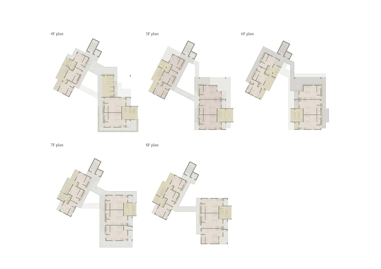 三合院紋理現代化_重新組構社區空間與住宅單元