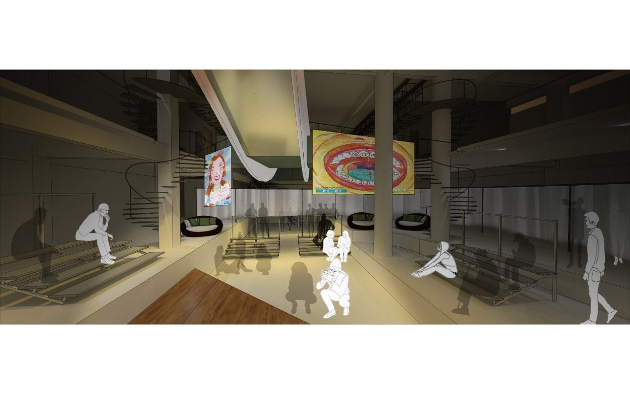 建築的同時性_地上社區和地下舞台