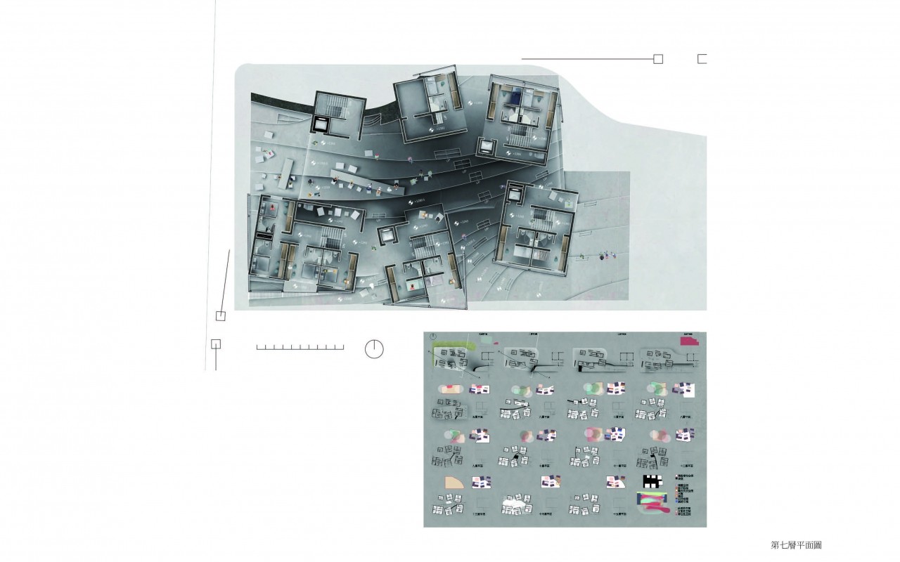 集居式游牧 -後疫情時代內部社群性居住原型