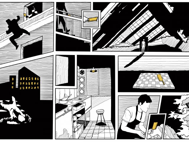 料理和建築裡的人時空