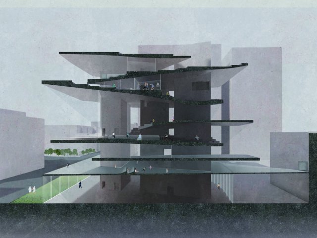 集居式游牧 -後疫情時代內部社群性居住原型