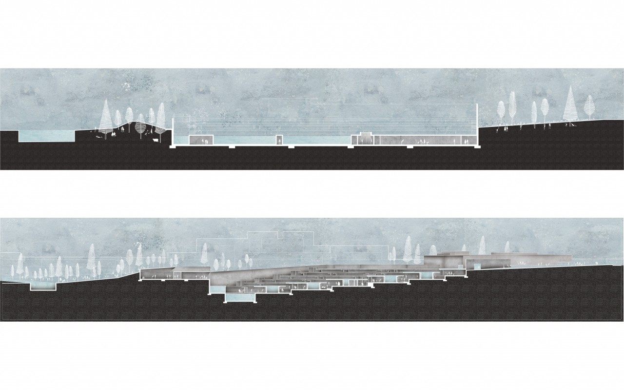 水陵园 气候变下在都市边缘水的角色