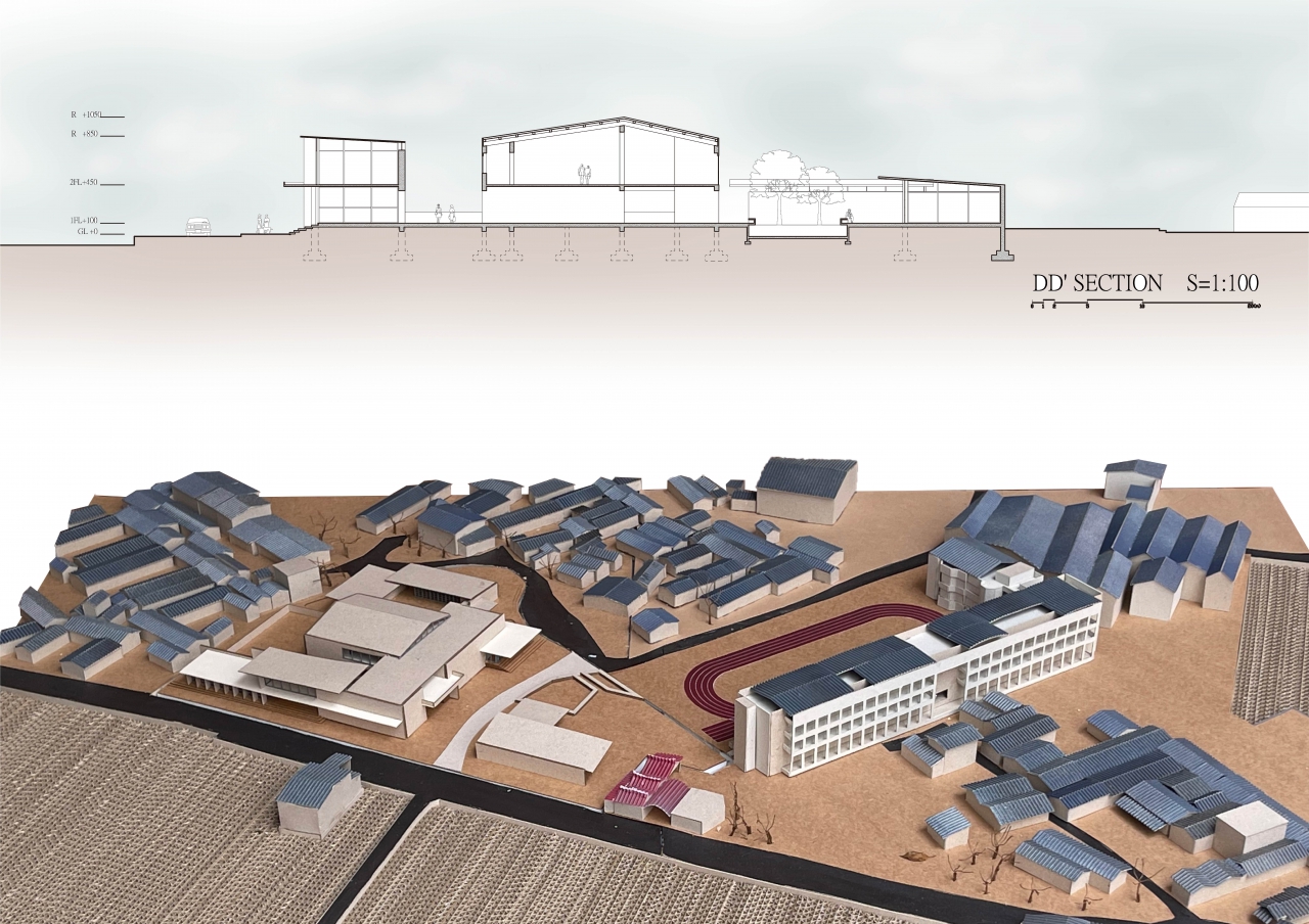 旧聚落再生埕-梧栖善水国中小社区活动中心