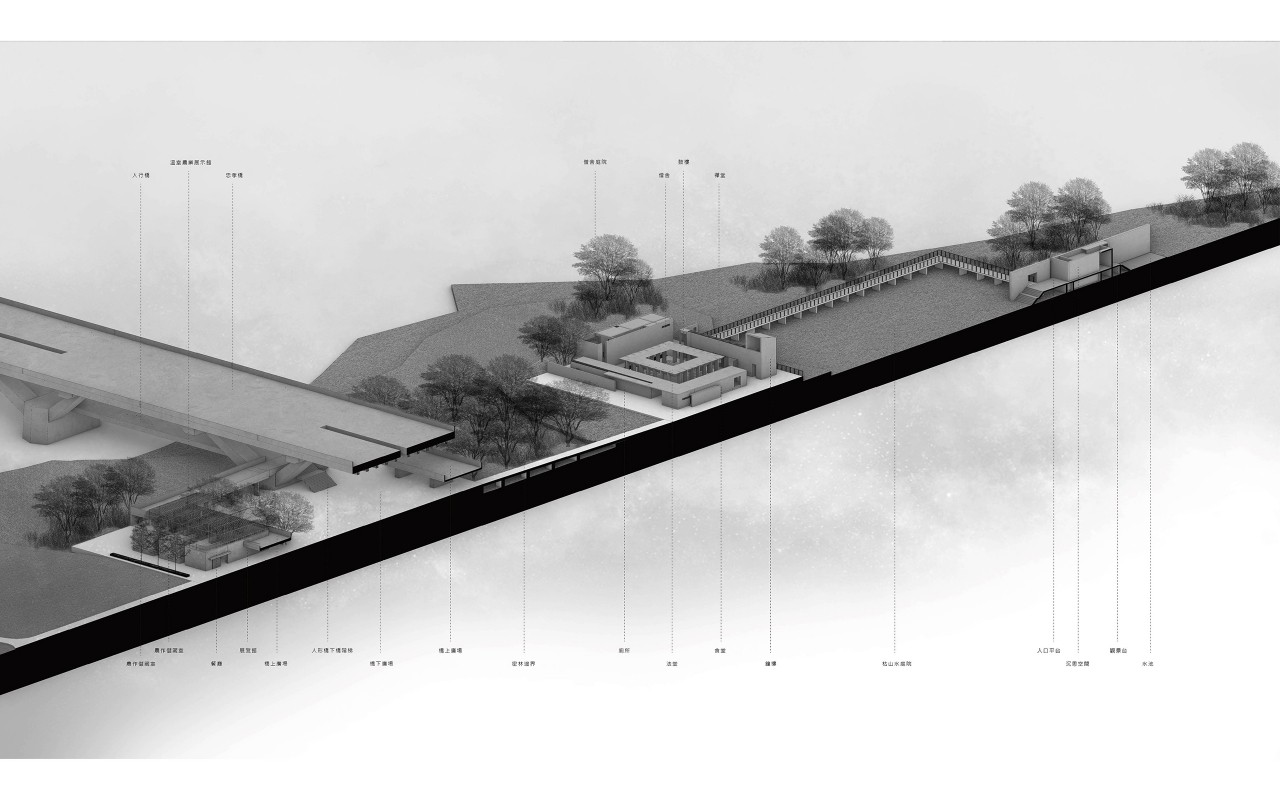 一公里的留白 - 台北岛现代禅寺