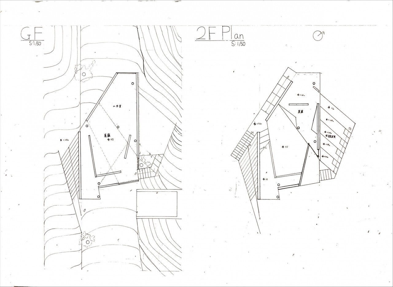 溪畔小屋。空间函数