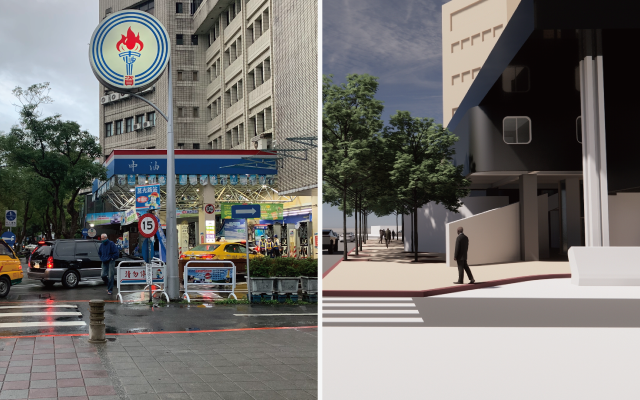 屋顶下的故事 - 中油台北营业处改建  