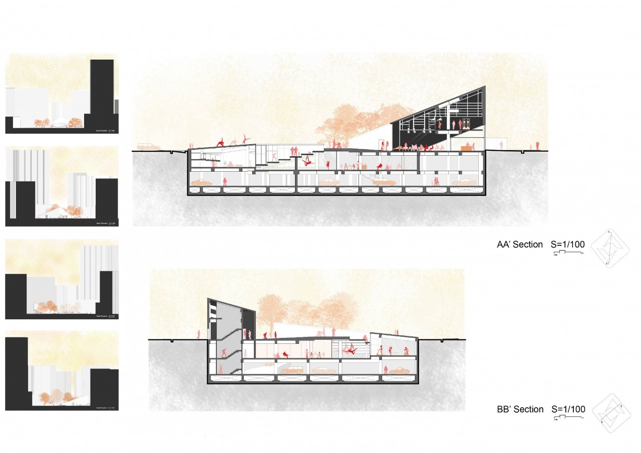 Building a Tiny Box_Theater & Gym