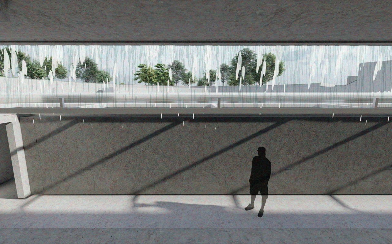 水陵园 气候变下在都市边缘水的角色