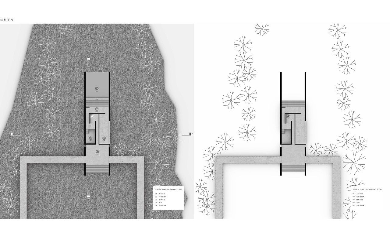 一公里的留白 - 台北岛现代禅寺