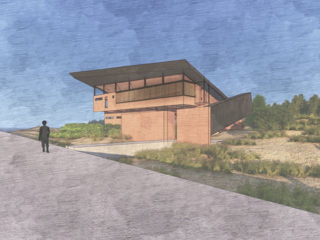 海滨艺术家小屋