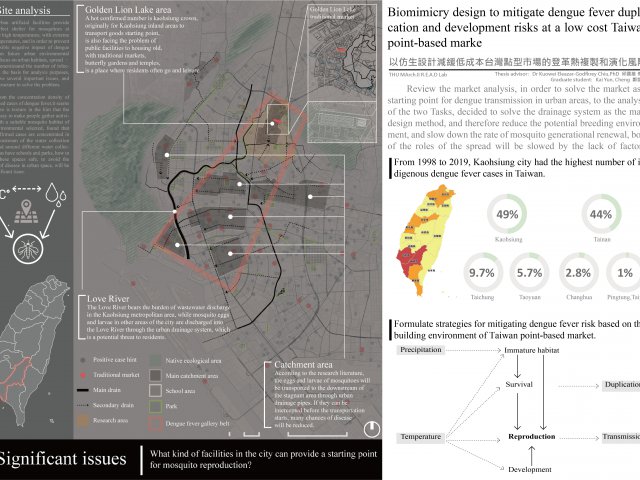 以仿生设计减缓低成本台湾点型市场的登革热复制和演化风险 Biomimicry design to mitigate dengue fever duplication and development risks at a low cost T