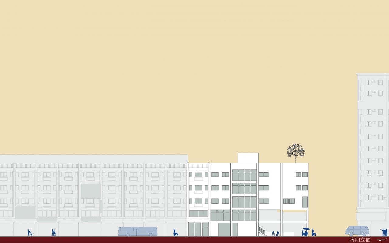 The Daycare center beside Redevelopment Zone 