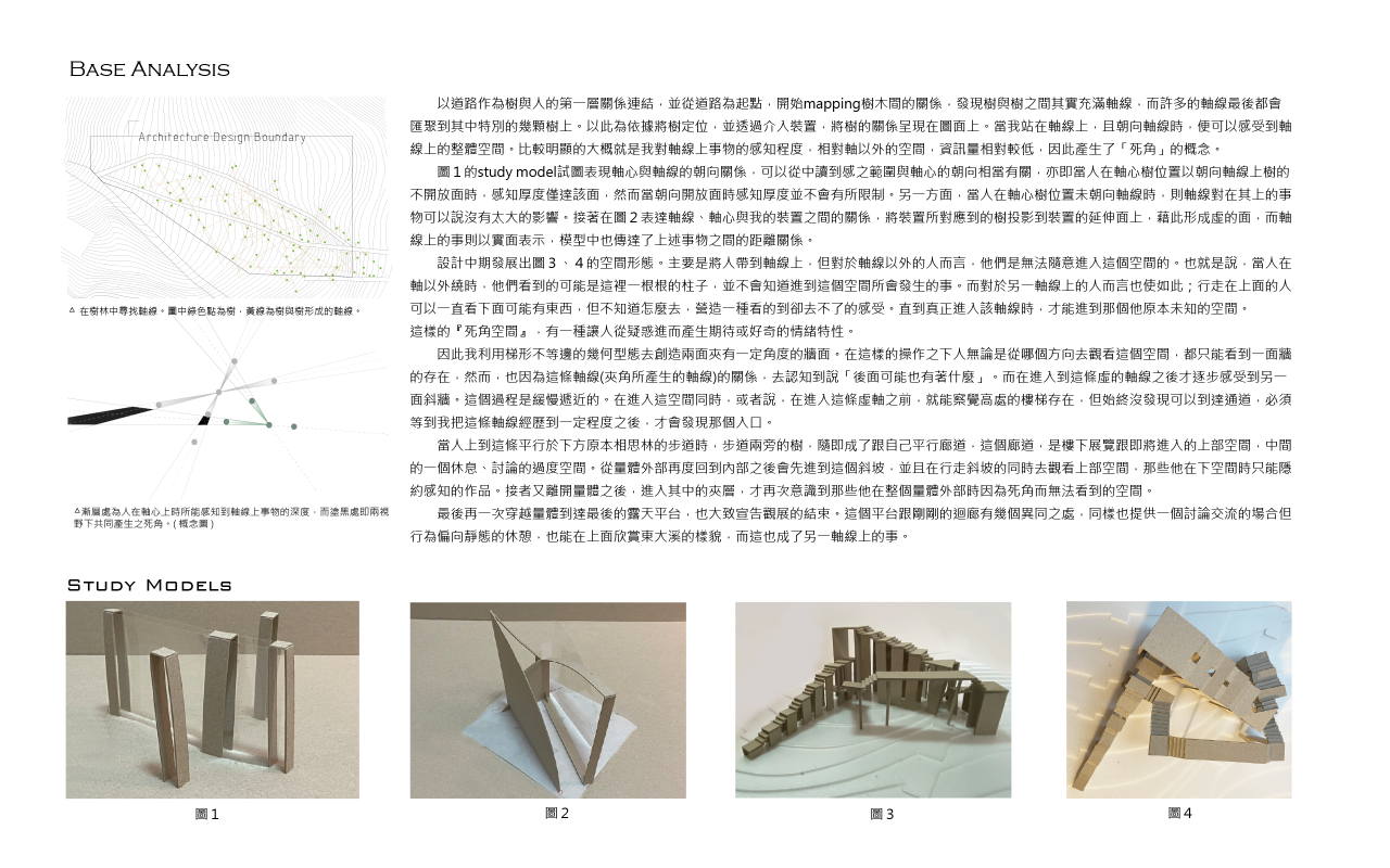 觀展經驗中的軸線與死角