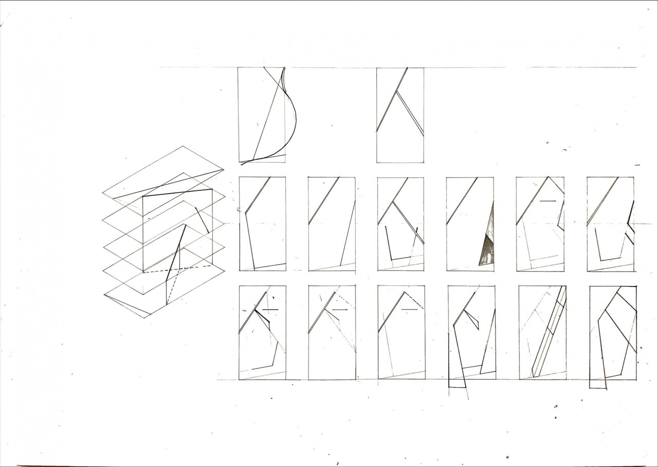 溪畔小屋。空間函數