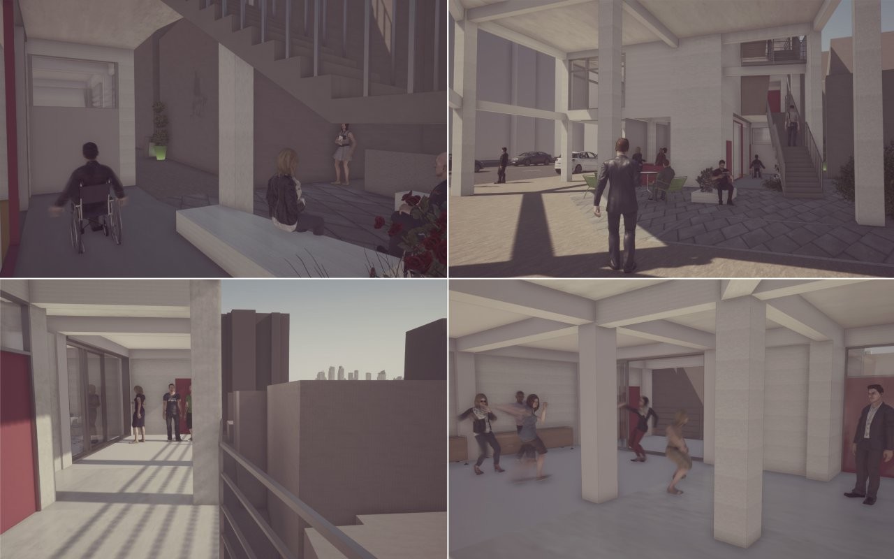 The Daycare center beside Redevelopment Zone 