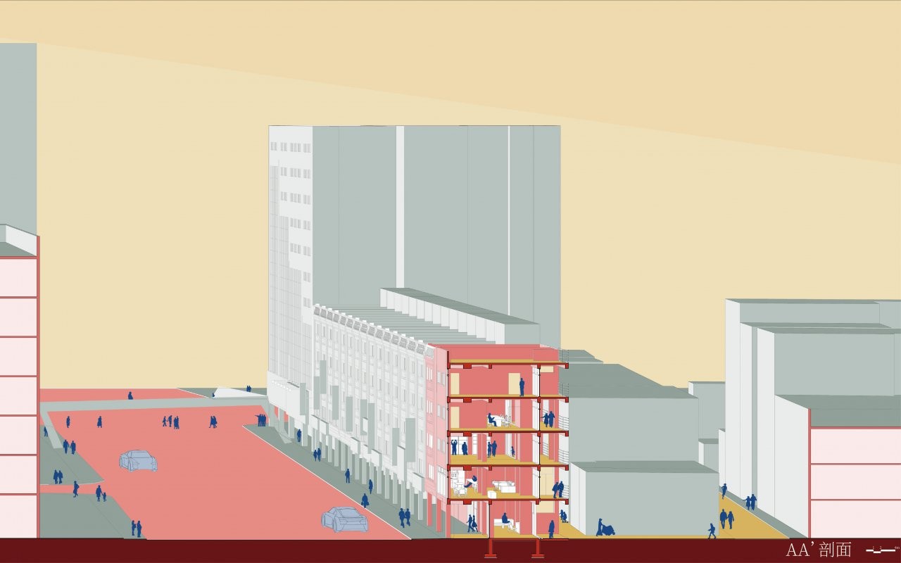 The Daycare center beside Redevelopment Zone 