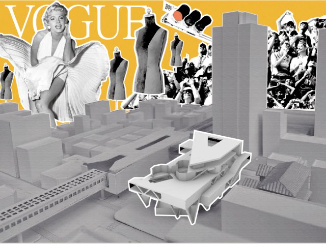 THE VERTICAL RUNWAY - 捷運站與社區商業綜合體的共構